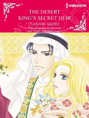 cover image of The Desert King's Secret Heir